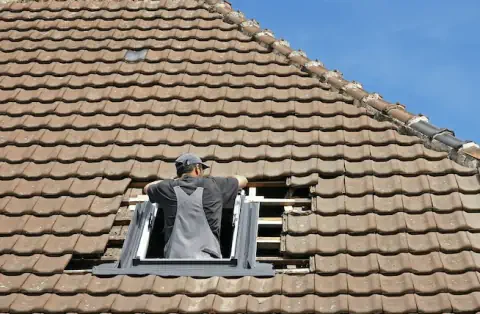 Pose de velux - Boëseghem